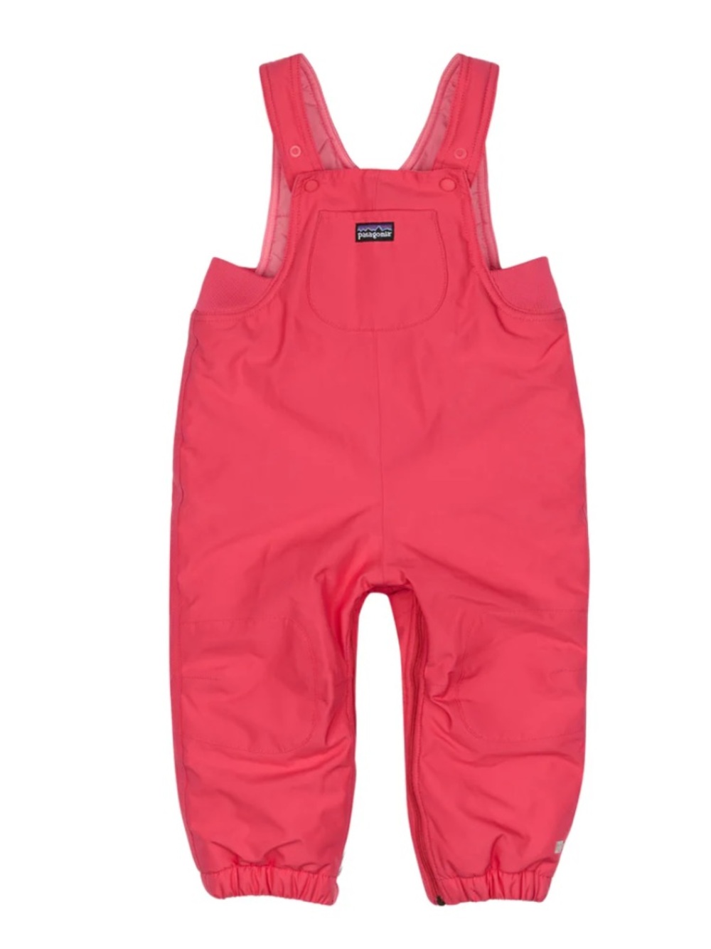 Patagonia Pink Baby Puff Overalls - Snowpants
